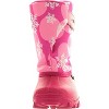 Girl Kid's Teddy Snowflake Boots - Tundra - 3 of 4