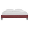 Modway Reign King Performance Velvet Platform Bed Frame - 3 of 4