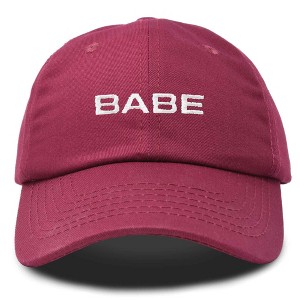 Dalix Babe Embroidered Cotton Baseball Cap Adjustable Dad Hat Womens - 1 of 4