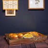 Flourish Medium Rustic Gold Tray - 3 of 4