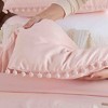 BAGOKIE 3-Piece Bed in a Bag Comforter Set with Pom Fringe - 4 of 4