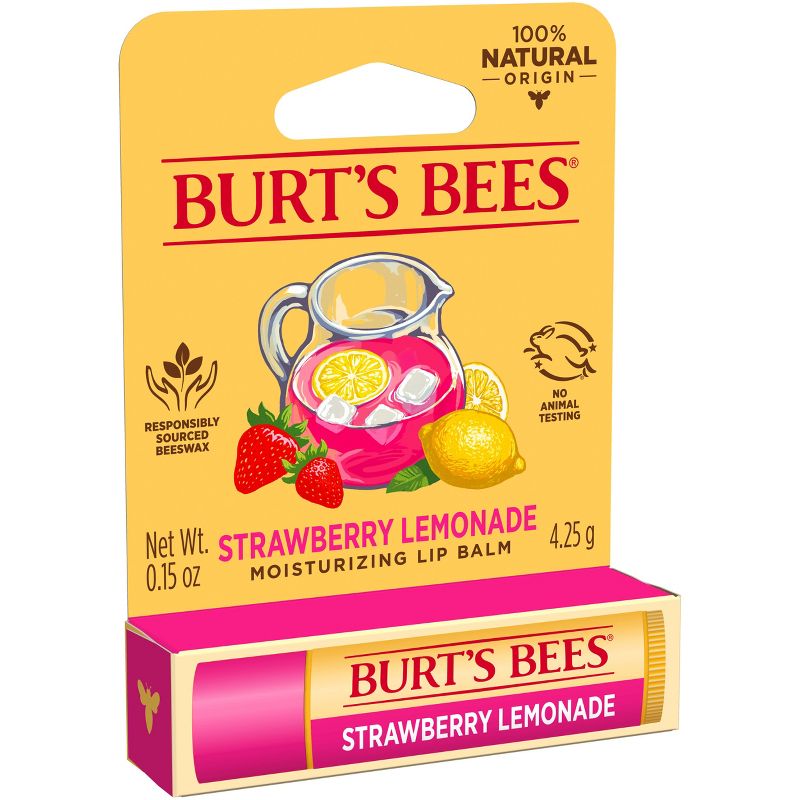 Burt&#39;s Bees Strawberry Lemonade Lip Balm - 0.15oz, 4 of 13