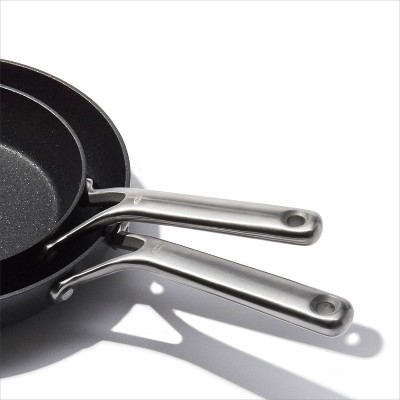 OXO 10-Piece Black Aluminum Non-Stick Cookware Set