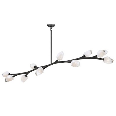 ET2 Lighting Blossom 10 - Light Pendant in  Black