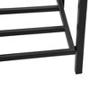 Anybear Black Rattan Look Raised Garden Bed with Shelf - 3 of 4
