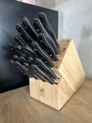  ZWILLING Twin Signature 7-Piece German Knife Set with Block,  Razor-Sharp, Made in Company-Owned German Factory with Special Formula  Steel perfected for almost 300 Years, Dishwasher Safe: Block Knife Sets:  Home 
