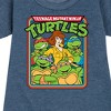 - Teenage Mutant Ninja Turtles - Retro Group April Graphic Short Sleeve Fleece Dress - 2 of 4