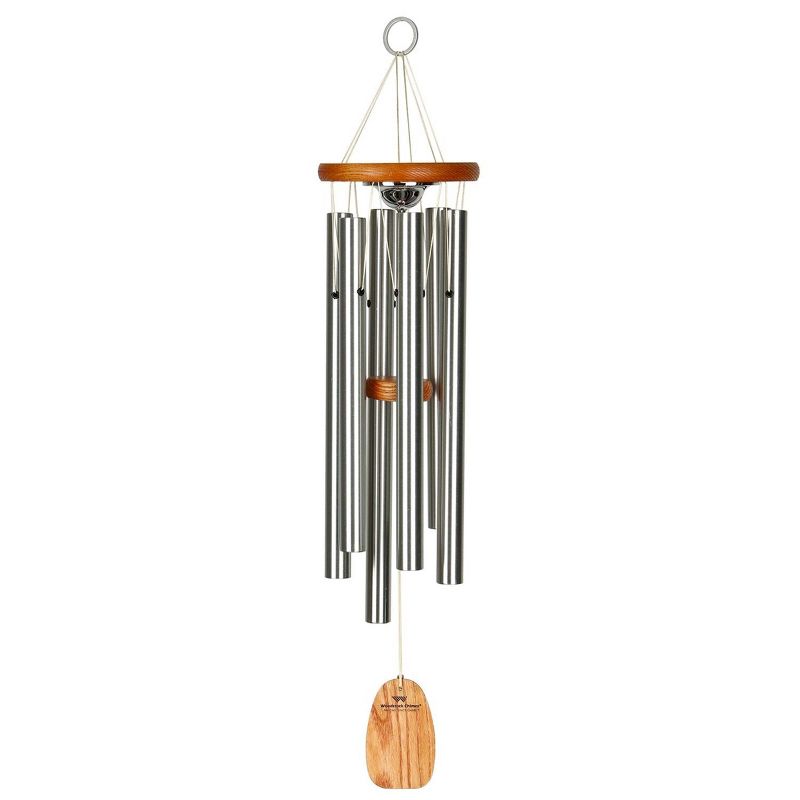 Woodstock Windchimes Original Amazing Grace Chime, Memorial Urn, Wind Chimes For Outside, Wind Chimes For Garden, Patio, and Outdoor Décor, 24"L, 1 of 10