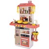 Babyluv"Interactive Kids Kitchen Play Set with 50+ Accessories, Realistic Lights & Sounds for Ages 3+"Pink - 3 of 4