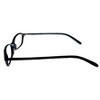 Jones New York J220 49mm Unisex Acetate Rectangular Designer Eyeglasses OR Blue Light Filter OR Reading Glasses in Black - 3 of 4