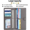 Clotth Women’s Wallet - RFID Blocking, Lightweight & Durable PU Leather - Credit Card Holder for Daily Use,Travel,Ladies Bifold Clutch Wallet - 4 of 4
