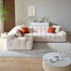 L-Shape Sectional Couch with Chaise,Modern Modular Sofa with Deep Seat, Upholstered Couches for Living Room Bedroom,No Assembly Required - 2 of 4