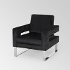 Kirkwood Modern Glam Velvet Club Chair - Christopher Knight Home - 2 of 4