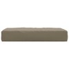 vidaXL Pallet Cushion in Taupe - 23.6"x23.6"x3.1" - Oxford Fabric, Water Resistant, Soft Foam Fiber Inside, Versatile for Outdoor/Indoor Use - 4 of 4