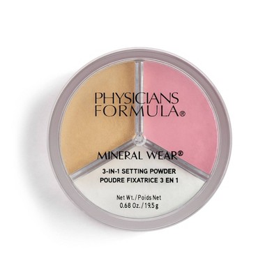 Physicians Formula Mineral Wear 3-In-1 Loose Setting Powder - 0.68oz