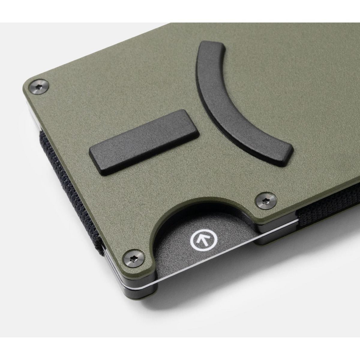 Ridge Wallet for Magsafe - Matte Olive - Cash Strap - thumbnail 4