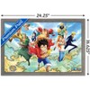 Trends International One Piece: Fishman Island - Crew East Blue Framed Wall Poster Prints - 3 of 4