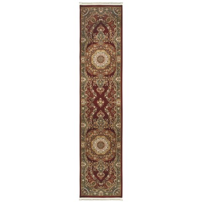 Oriental Weavers Masterpiece 113R2 Red/ Multi Indoor Area Rug - 2'3" x 10'