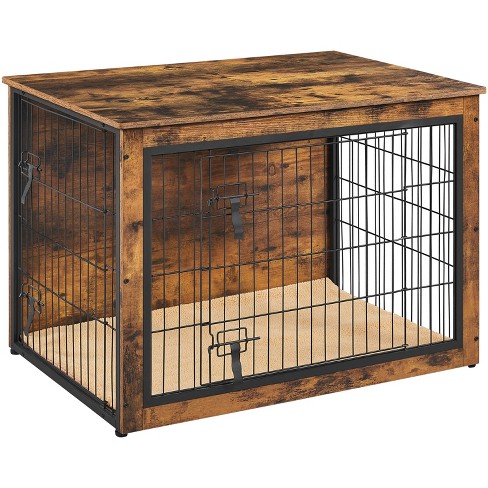 Timber best sale dog crate