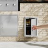 VEVOR BBQ Access Door, 14W x 20H Inch Single Outdoor Kitchen Door, Stainless Steel Flush Mount Door, Wall Vertical Door with Handle - 2 of 4