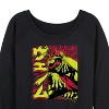 Women's - Marvel - Venom Katakana Lightweight French Terry Wide Neck Long Sleeve Shirt - 2 of 4