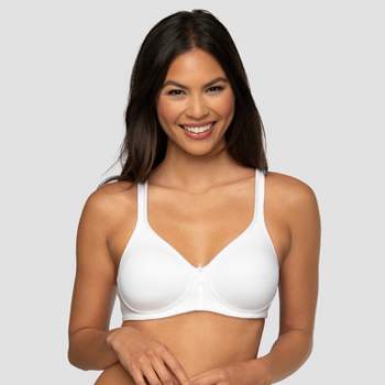 Collections Etc Exquisite Form Support Bra With Moveable Pads 34c White  Balconette Bra : Target