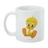 Looney Tunes Cute Tweety Ceramic Coffee Mug, Novelty Gift Mugs for Coffee, Tea and Hot Drinks, 11oz, White - image 3 of 4