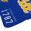 NCAA Pittsburgh Pirates Helmet Stripes Royal Plush Blanket - 2 of 3