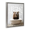 Stupell Industries Vintage Bathroom Bear Ad, 17" x 21" - 3 of 4