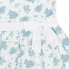 Hope & Henry Heirloom Baby Girls' Linen Sleeveless Peter Pan Collar Tea Dress with Waist Sash, Infant - 2 of 4