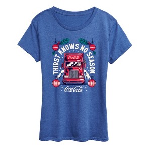 Women's - Coca-Cola - Thirst Knows No Season Short Sleeve Graphic T-Shirt - 1 of 4