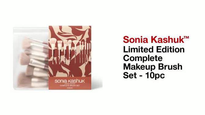 Sonia Kashuk&#8482; Limited Edition Complete Makeup Brush Set - 10pc, 2 of 5, play video