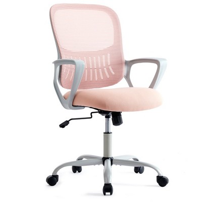 DOMETOUR Ergonomic Office Home Desk Mesh Fixed Armrest