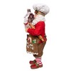 Kurt Adler 10.5-Inch Fabriché Chef Santa Decorating Gingerbread House - 4 of 4