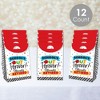 Big Dot of Happiness Teacher Retirement - Happy Retirement Gift Favor Bags - Party Goodie Boxes - Set of 12 - 2 of 4