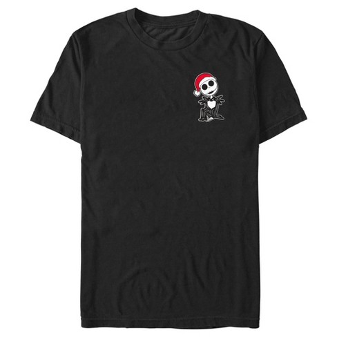 Men's The Nightmare Before Christmas Small Santa Jack Skellington T-Shirt - image 1 of 4