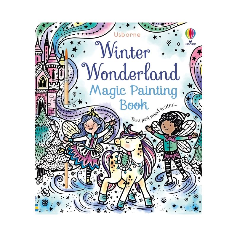 Winter Wonderland Magic Painting Book - (Magic Painting Books) by  Abigail Wheatley (Paperback), 1 of 2