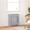 vidaXL Radiator Cover 2 pcs Engineered Wood - 2 of 4