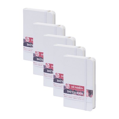 Talens Art Creation 3.5" x 5.5" Sketch Book 80 Sheets/Book 5/Bundle (TLN9314101M-5)