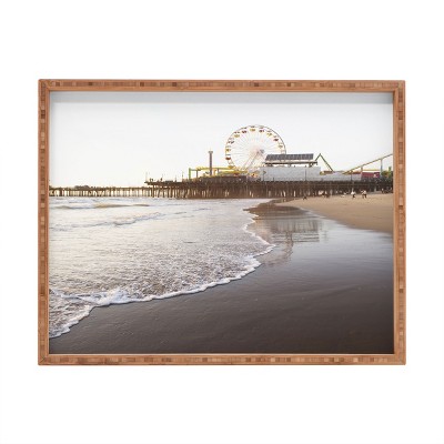Bree Madden Santa Monica Sunset 18" x 14" Large Rectangular Tray - Deny Designs