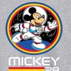 Men's - Disney - Mickey 28 Space Badge Long Sleeve Graphic T-Shirt - 2 of 4