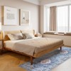 Washable Vintaged Rug Non Slip Low Pile Rug Soft Retro Throw Floor Cover Foldable Indoor Carpet for Living Room Bedroom Playroom Nursery - 3 of 4