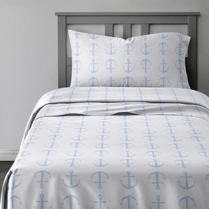 Kids 4 Piece Bed Sheet Set - Cute & Cozy Wrinkle-Resistant with Vibrant Designs - CGK Linens. - 1 of 4