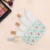 Unique Bargains 1 Pc Cartoon Print Bow Rose Style Drawstring Makeup Bag for Vacation Polyester - 4 of 4