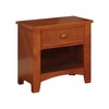 Royal Hampton Wood Night Stand, Oak Finish - 2 of 2