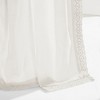 Lush Décor Rosalie Window Curtain Panels White 54x108 Set - 2 of 4