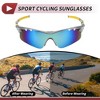 Unique Bargains Motorcycle Riding Goggles PC Tri-acetel for Outdoor Sports Dirt Bike ATV Silver Tone Lens Transparent Gray Frame 1Set - 3 of 4