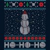 Men's Design By Humans Christmas Baseball Snowman Ugly Christmas Xmas By pahari Tank Top - 2 of 3