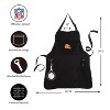 Grill Apron, Black, Cleveland Browns - 3 of 4