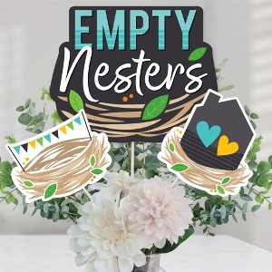 Big Dot of Happiness Empty Nesters - Empty Nest Party Centerpiece Sticks - Table Toppers - Set of 15 - 1 of 4